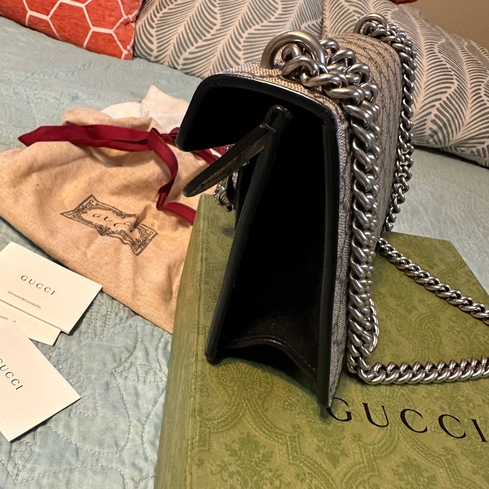 DIONYSUS RECTANGULAR BAG black suede - Picture 12 of 15